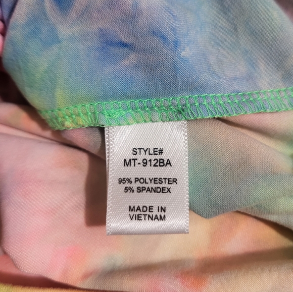 Zenana Tie Dye Bodysuit Size Small - Picture 8 of 9